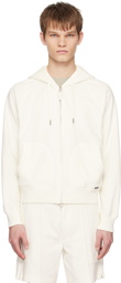 TOM FORD Off-White Towelling Hoodie
