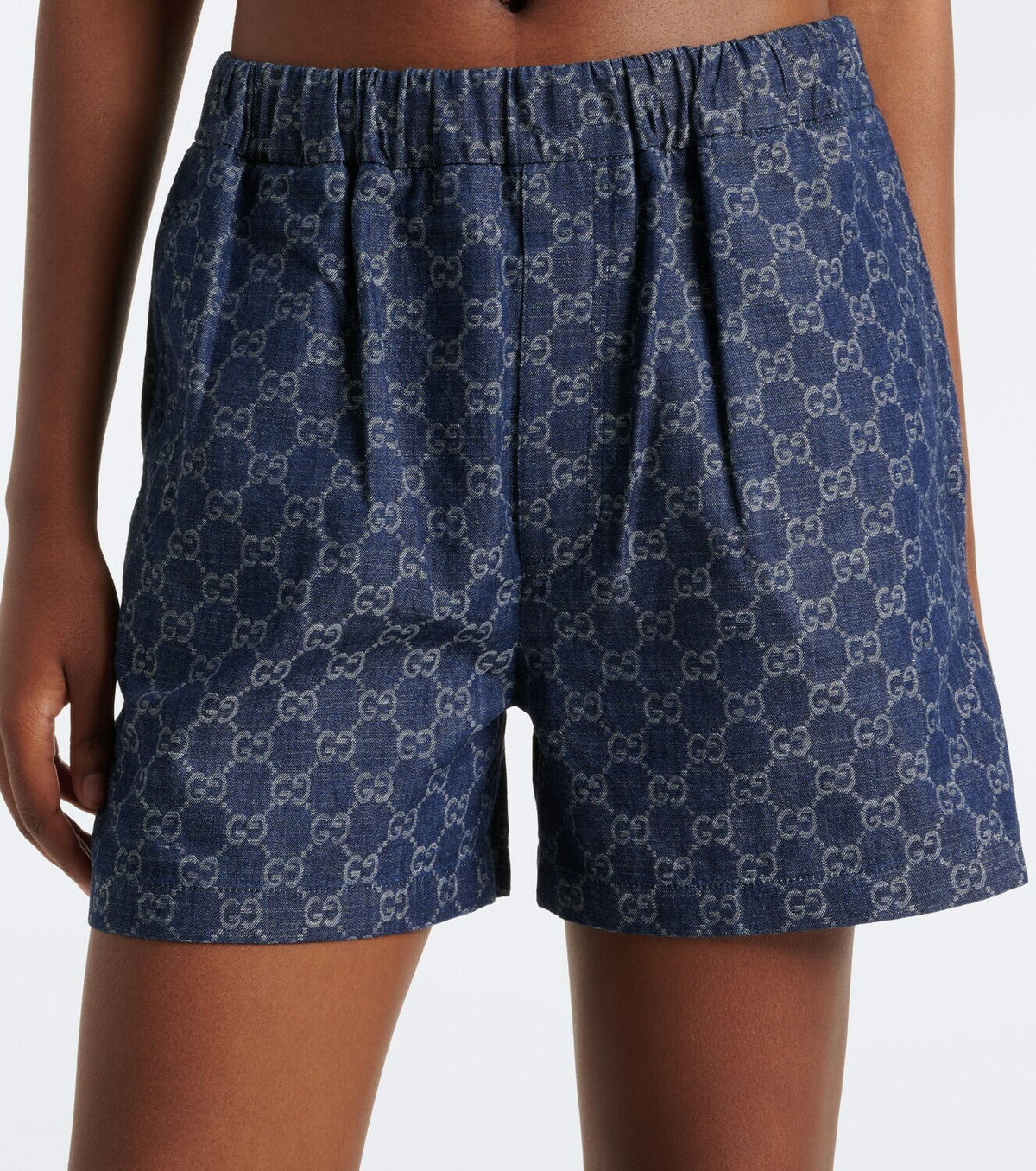 Gucci GG denim shorts