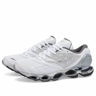 Mizuno WAVE PROPHECY LS Sneakers in White/Silver/Harbor Mist