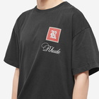 Rhude Men's Racing Crest T-Shirt in Vintage Black