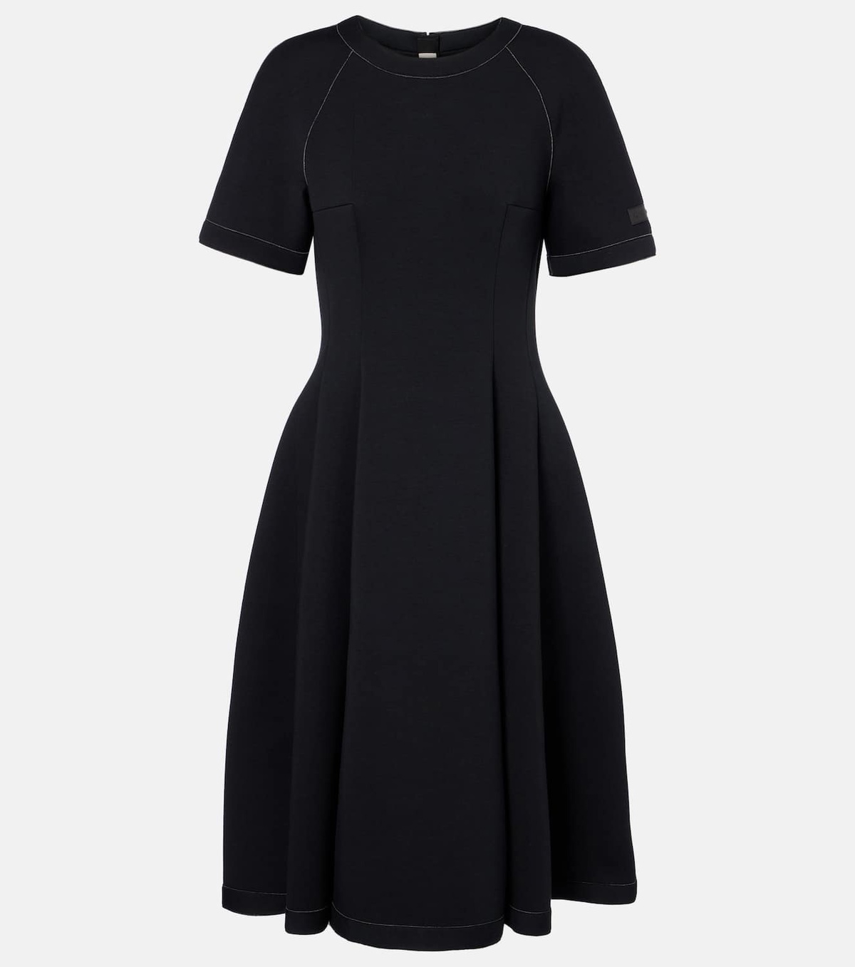 Marni Cotton-blend jersey midi dress