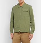 YMC - Cotton and Modal-Blend Poplin Jacket - Army green