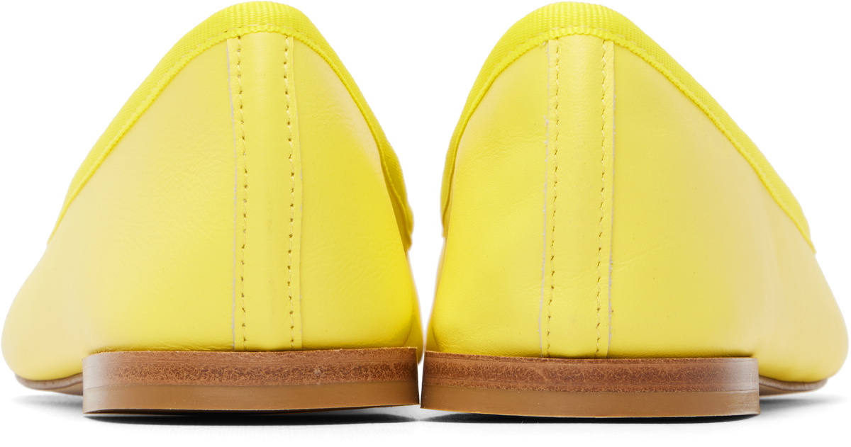 Repetto Yellow Cendrillon Ballerina Flats