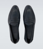 Brioni Leather penny loafers