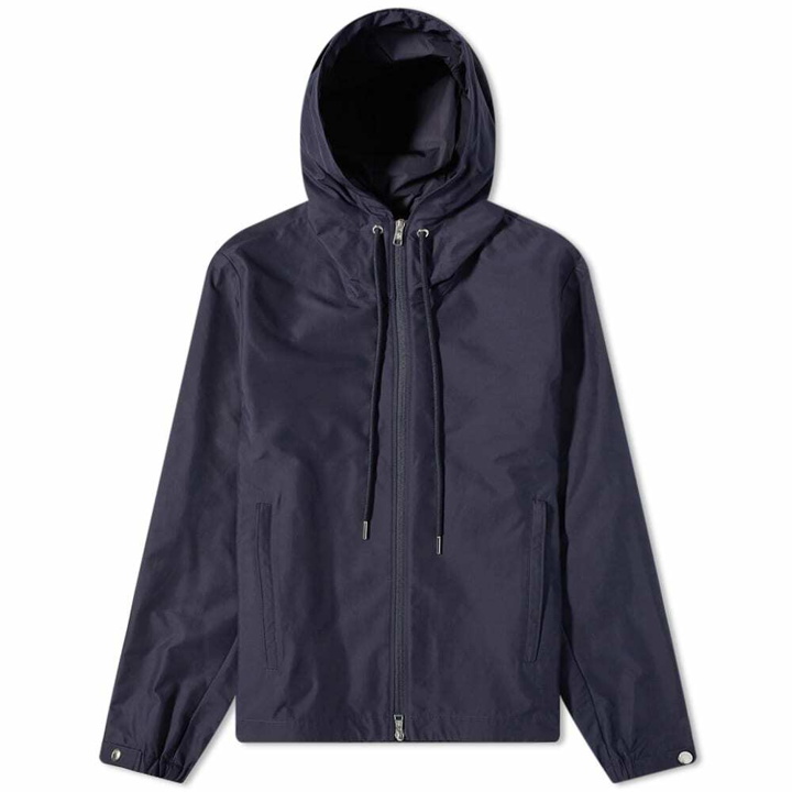 Photo: Moncler Men's Atria Side Zip Windbreaker in Navy