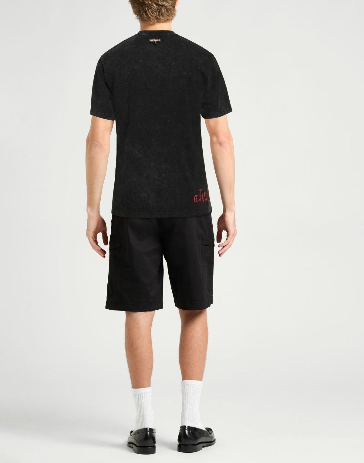 Just Cavalli Mens T-shirt Charcoal