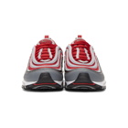 Nike Red and Grey Air Max 97 Sneakers