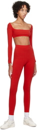 Gil Rodriguez Red Benton Leggings