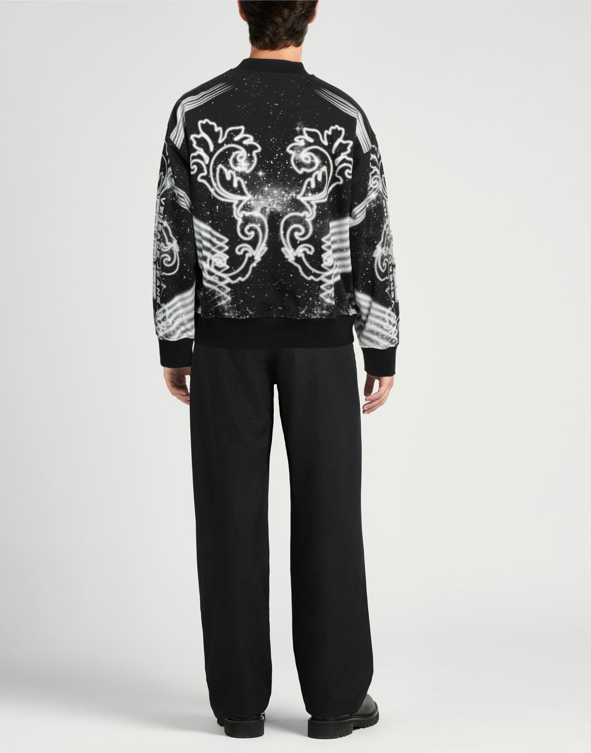 Versace Jeans Couture Mens Sweatshirt in Black