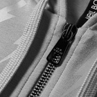 Neil Barrett Fair Isle Lightning Bolt Zip Hoody