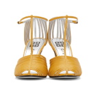 Givenchy Yellow Mignon Cage Sandals