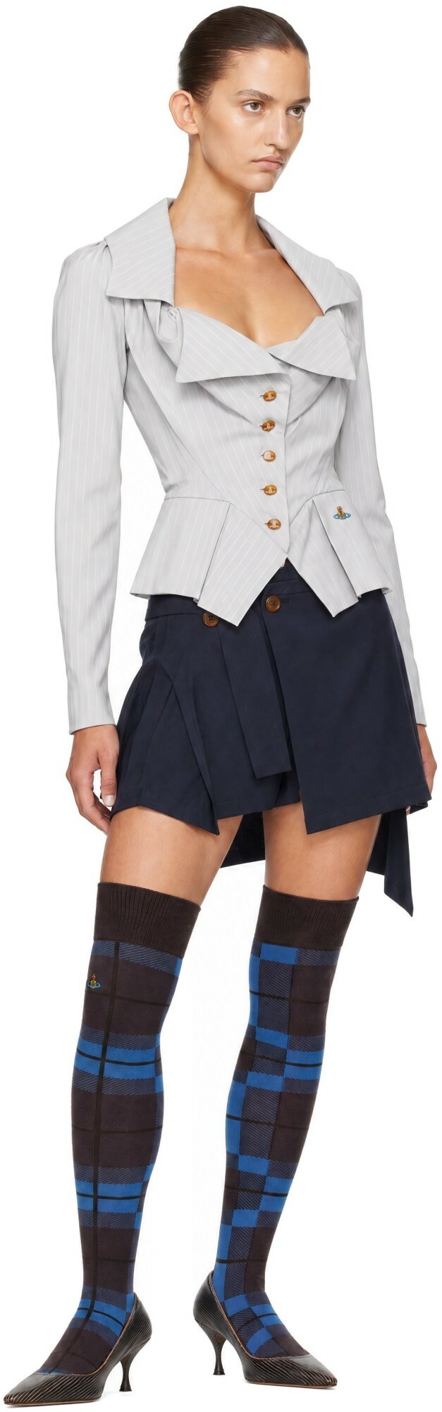 Vivienne Westwood Gray Monday Blouse