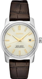 Seiko Luxe King Seiko Automatic Champagne Dial Unisex Watch SJE087