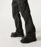 Rick Owens Stefan low-rise cotton-blend cargo pants