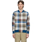 Noah NYC Multicolor Plaid Bomber Jacket