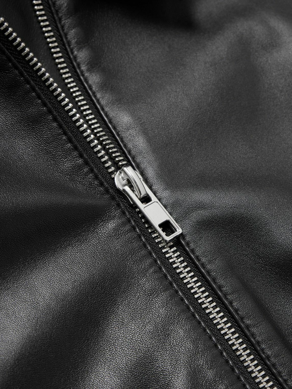 Studio Nicholson - Piston Leather Bomber Jacket - Black