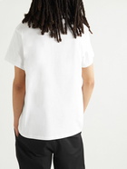 Loewe - Logo-Embroidered Cotton-Jersey T-Shirt - White