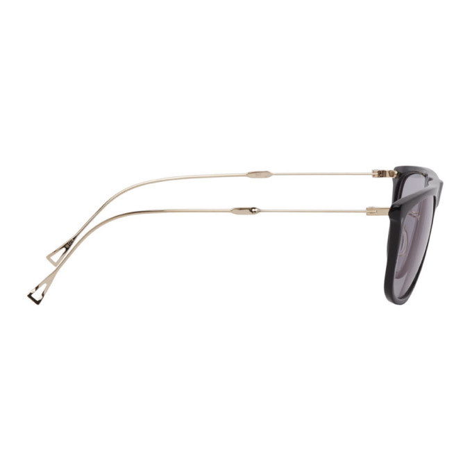 Issey Miyake Men Black Square 6 Sunglasses Issey Miyake Men