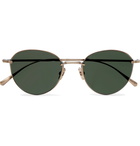 Mr Leight - Mulholland S Round-Frame Gold-Tone Sunglasses - Gold