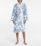 Etro Paisley cotton bathrobe