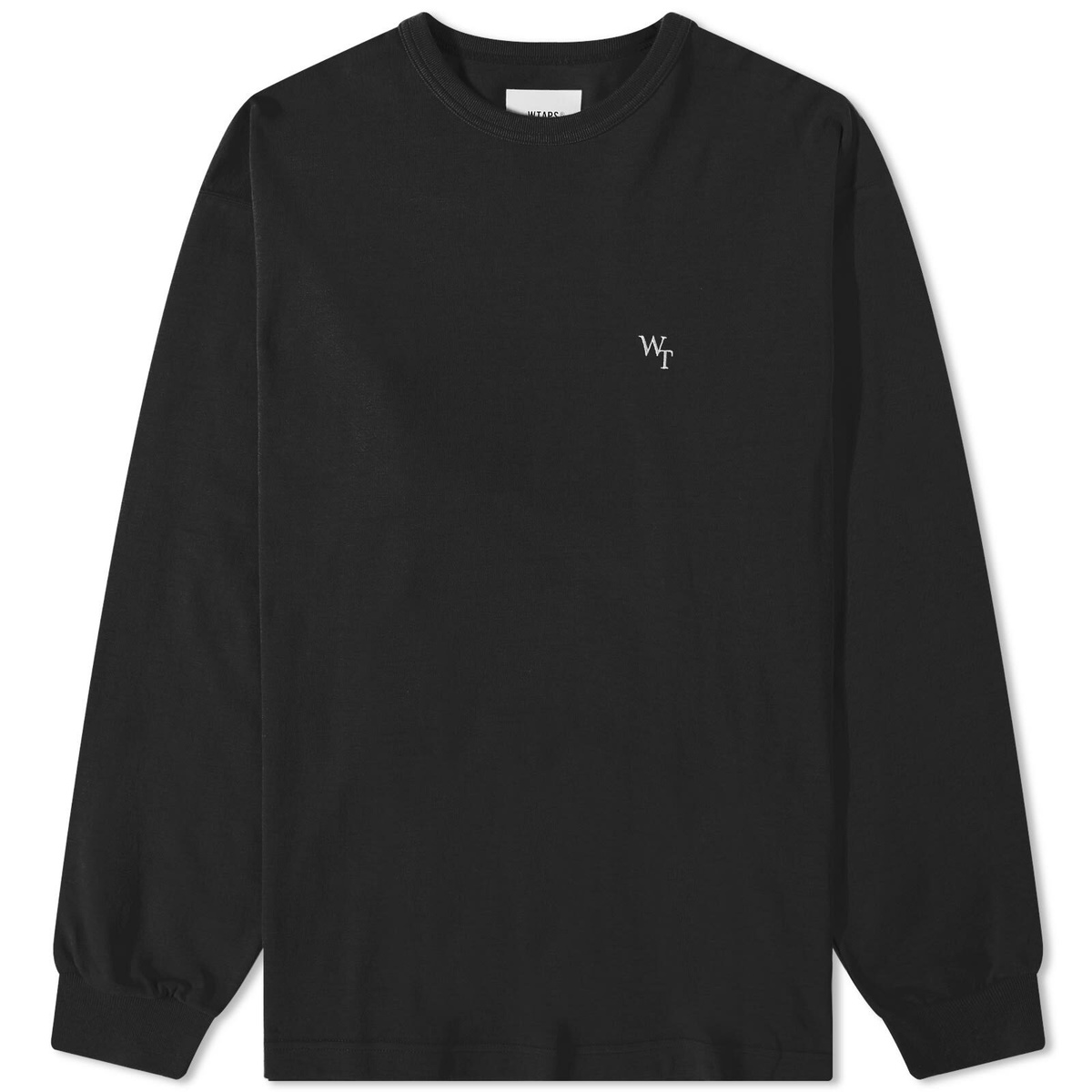 WTAPS Men's Long Sleeve League T-Shirt in Black WTAPS