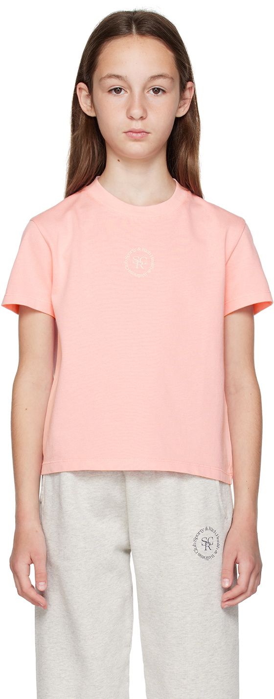 Sporty & Rich Kids Nautical T-Shirt in Red