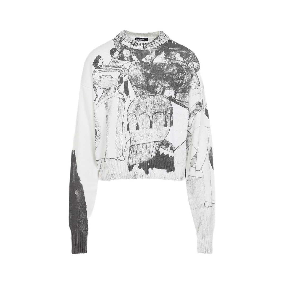 トップスその他 Enfants Riches Deprimes Bad Professor white vintage-effect t Enfants Riches Déprimés Bad Professor white vintage-effect