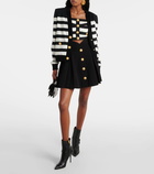 Balmain Striped cardigan