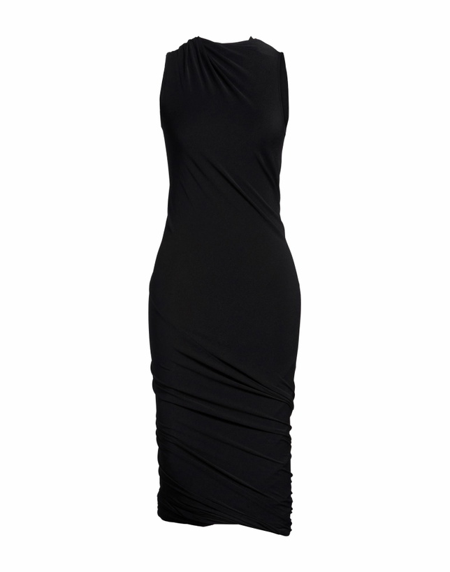 Photo: Rick Owens Lilies Womens Midi dress in Black