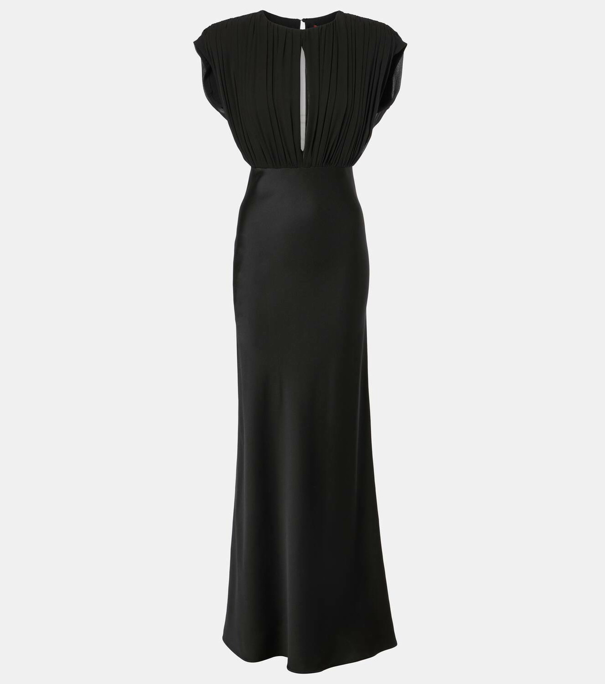 Max Mara Randers silk satin crêpe maxi dress Max Mara