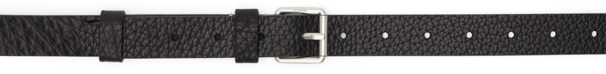 LEMAIRE Black Reversed 25 Belt Lemaire