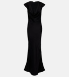 The Row Tefra satin gown