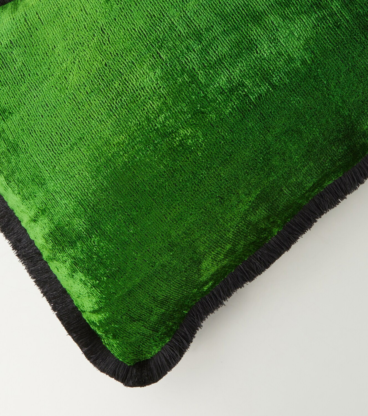 Les-Ottomans Silk velvet cushion