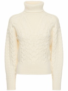 EMILIA WICKSTEAD - Otis Crop Wool Turtleneck Sweater