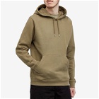 Norse Projects Men's Vagn Classic Hoodie in Sediment Green
