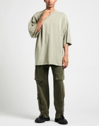 Rick Owens Mens T-shirt in Sage green