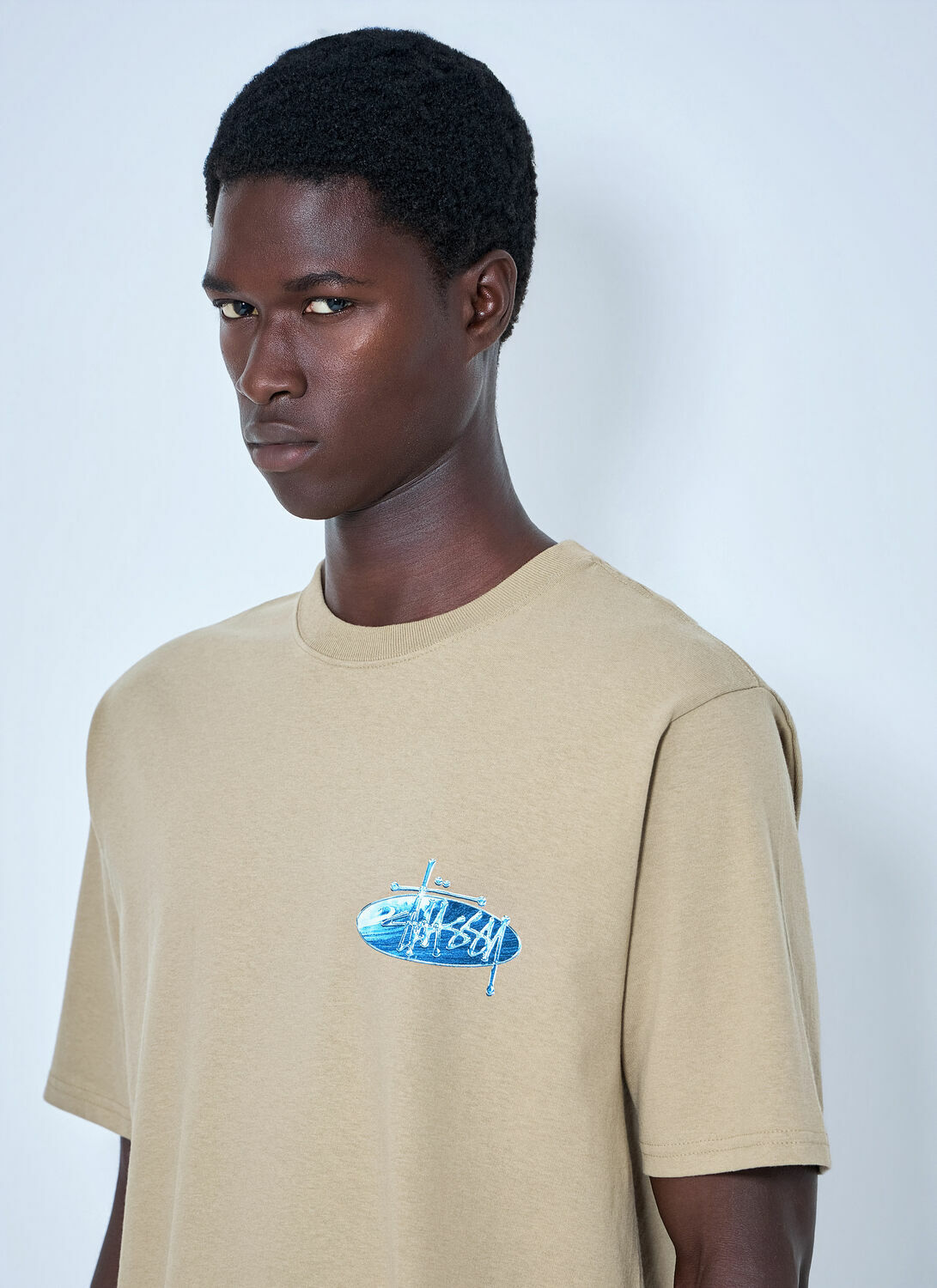 Stüssy Wave Oval T-Shirt