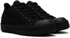 Rick Owens DRKSHDW Black Low Sneakers