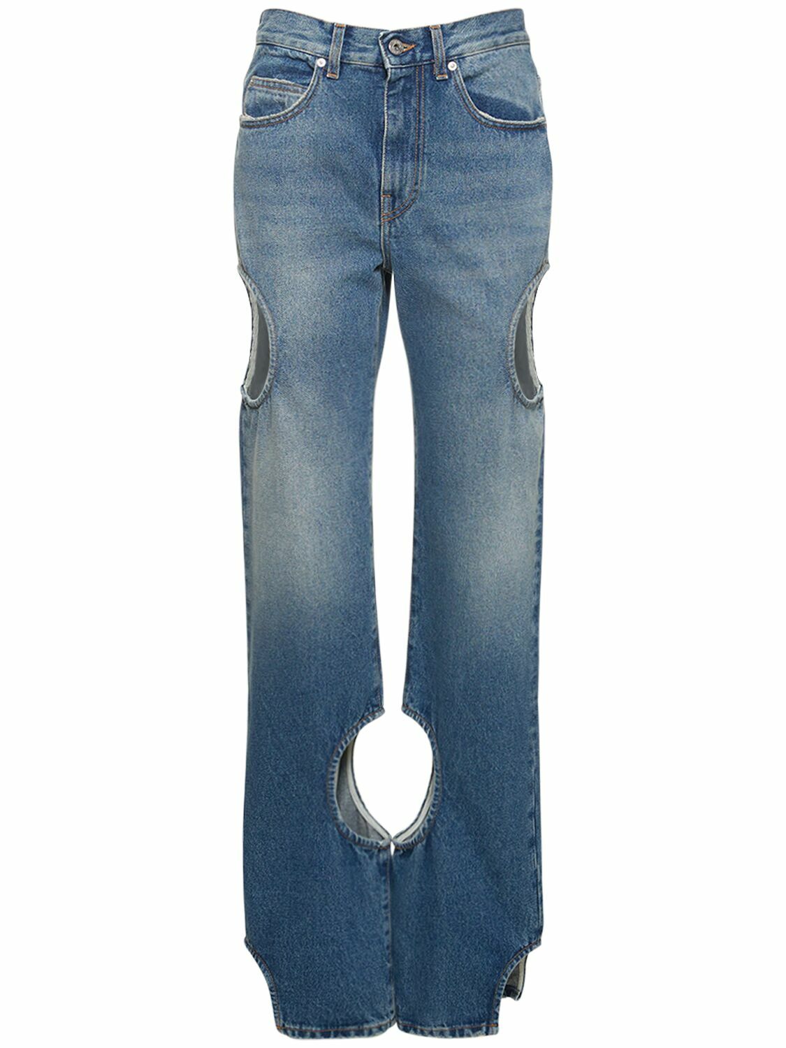 OFF-WHITE - Meteor Denim Jeans Off-White