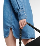 Ganni - Denim shirt dress
