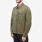 Belstaff Men's Rail Overshirt in True Olive