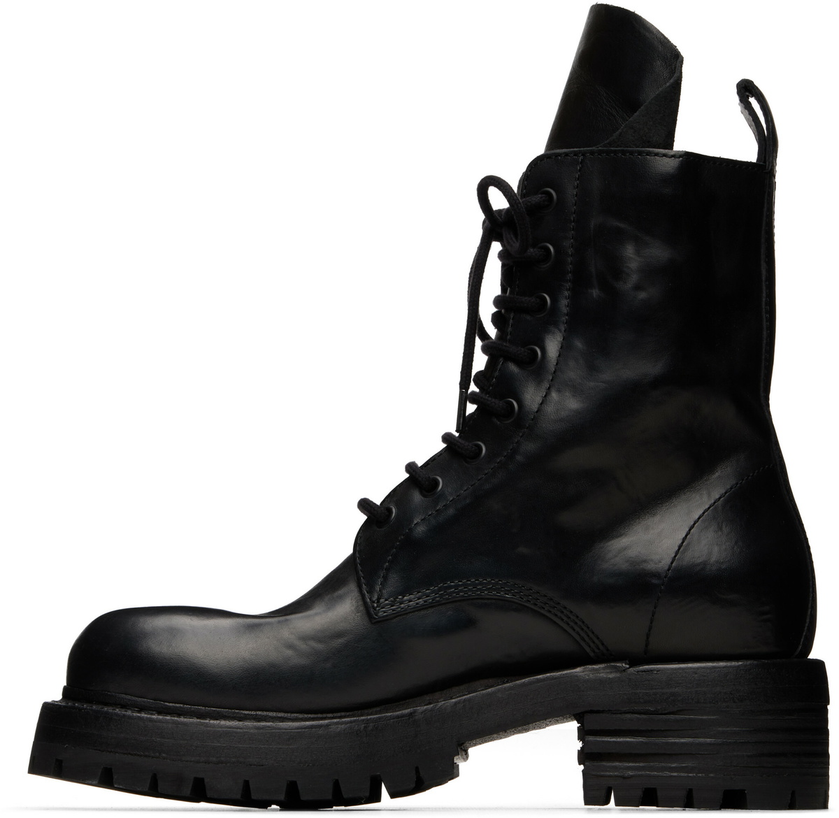 A DICIANNOVEVENTITRE Black Zac Low Ankle Boots