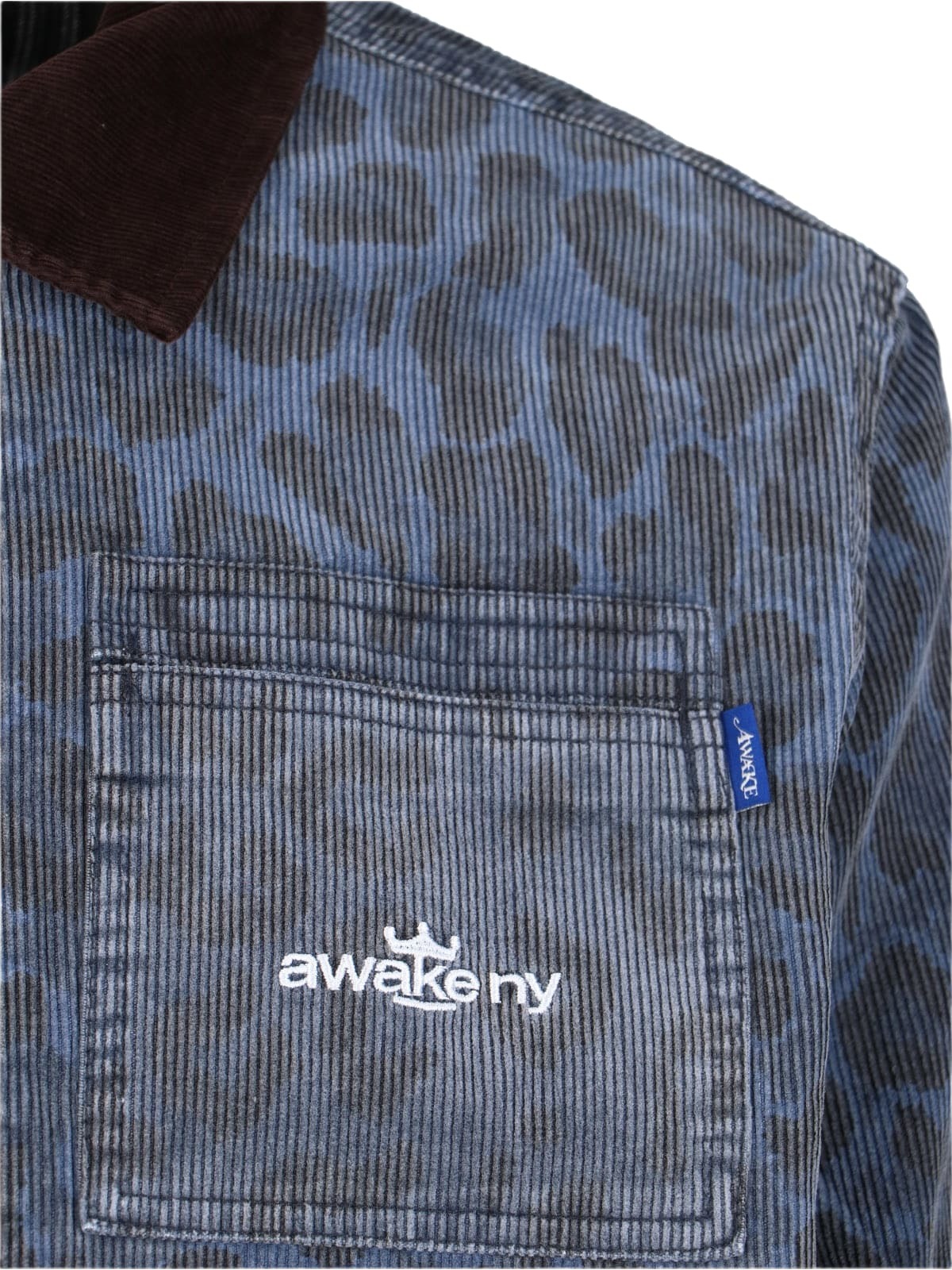 Awake NY Leopard Print Work Jacket