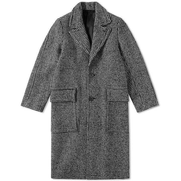 Photo: AMI Two Button Houndstooth Coat