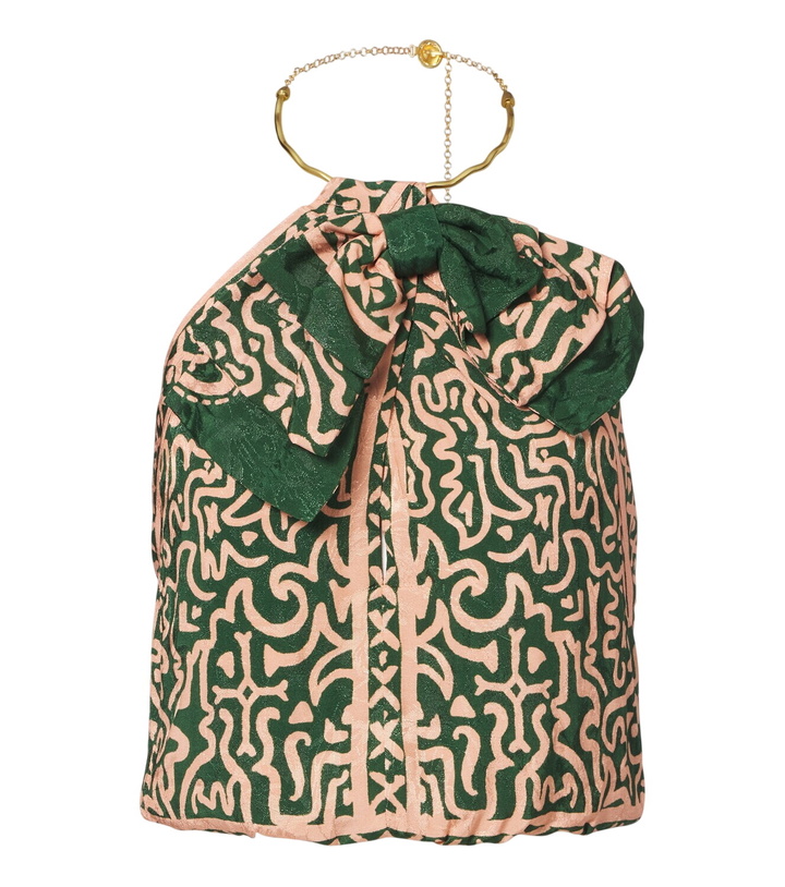 Photo: Johanna Ortiz Printed halterneck top