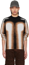 Y/Project Black & Brown Gradient Sweater