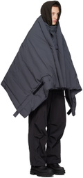 meanswhile Gray Convertible Down Jacket