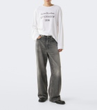 Acne Studios Logo cotton-blend jersey T-shirt