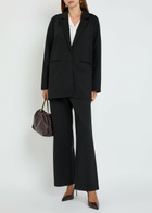 Eileen Fisher Jersey Blazer Black