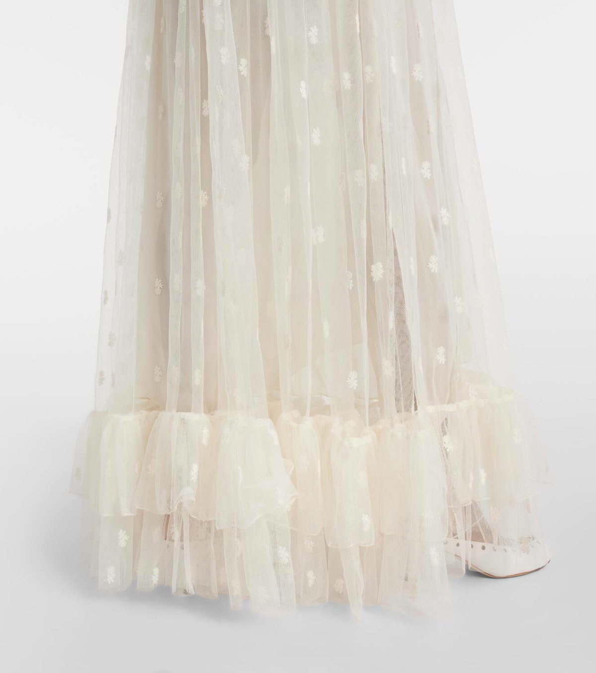 Chlo Embroidered lace maxi dress Chloe